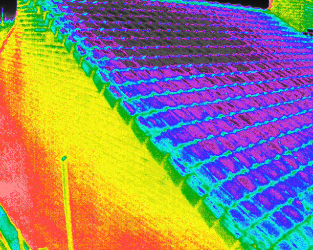 Thermographie toiture et bâtiments
